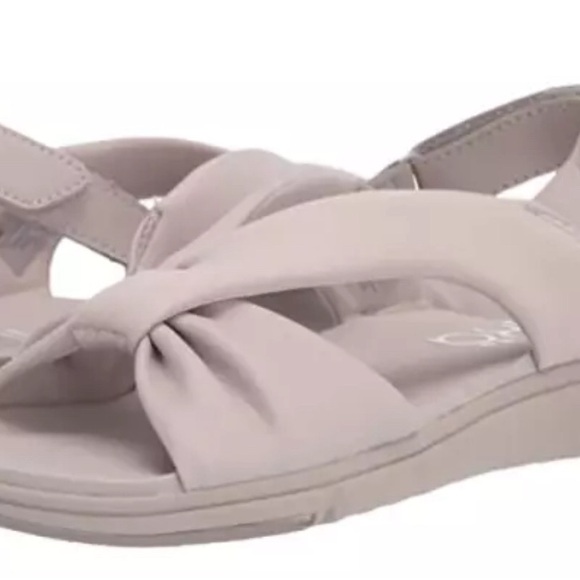 Ryka Womens Macy Gray Ankle Strap Sandals Size 5.5 - Picture 1 of 2